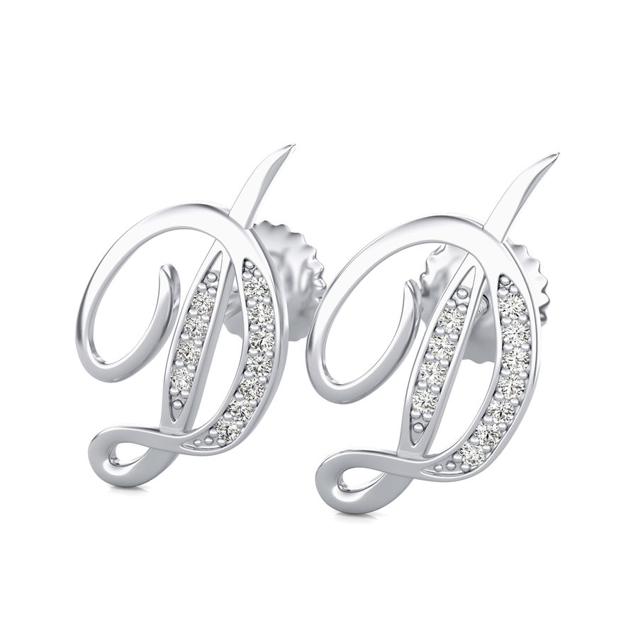 Diamond Initial Charm – Meira T Boutique
