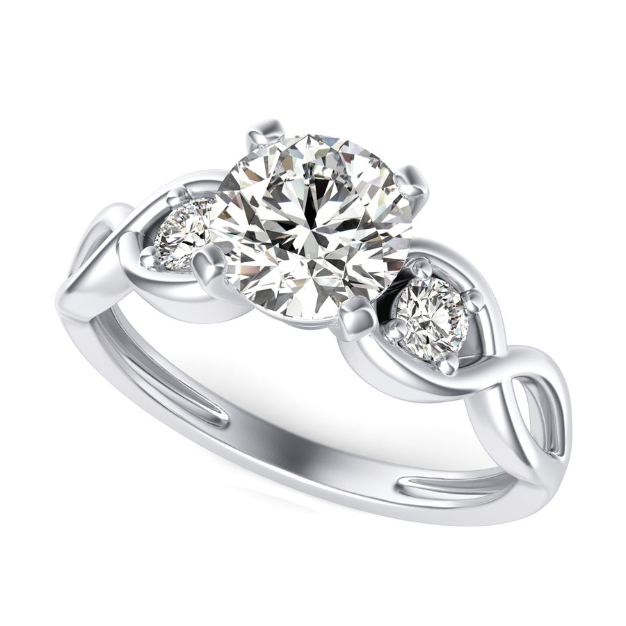 3 Stone Engagement Rings – Diamond Designs