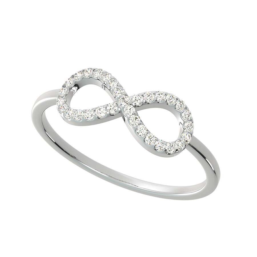Infinity Twist Forever Fashion Ring - Edwin Novel Jewelry Design