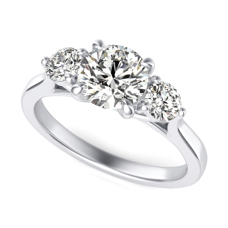 All You Need To Know About The Three Stone Engagement Rings To Declare Your  Endless Love
