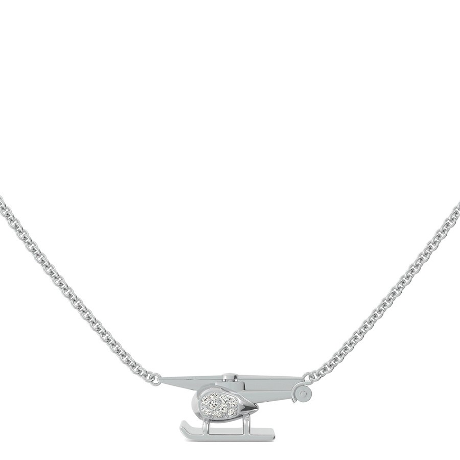 Monopoly Helicopter Charm Pendant
