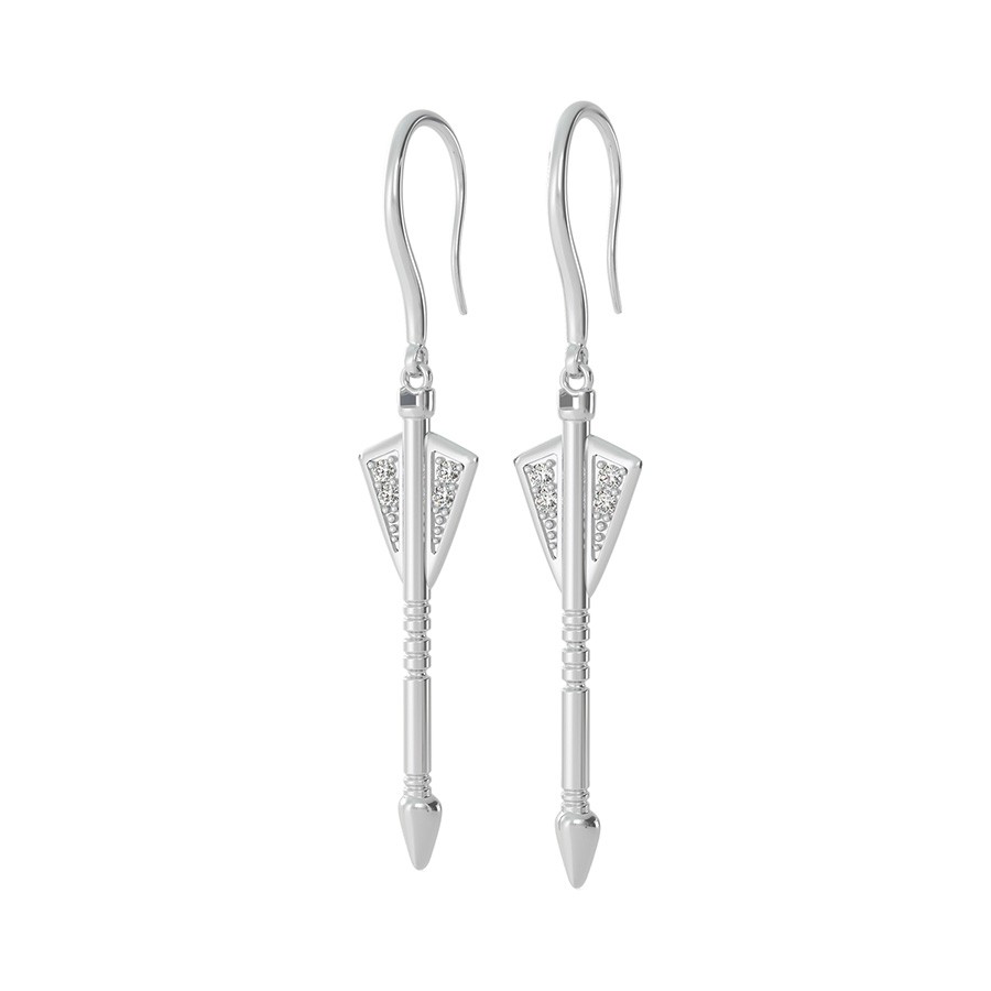 Native Arrow Dangling Earrings