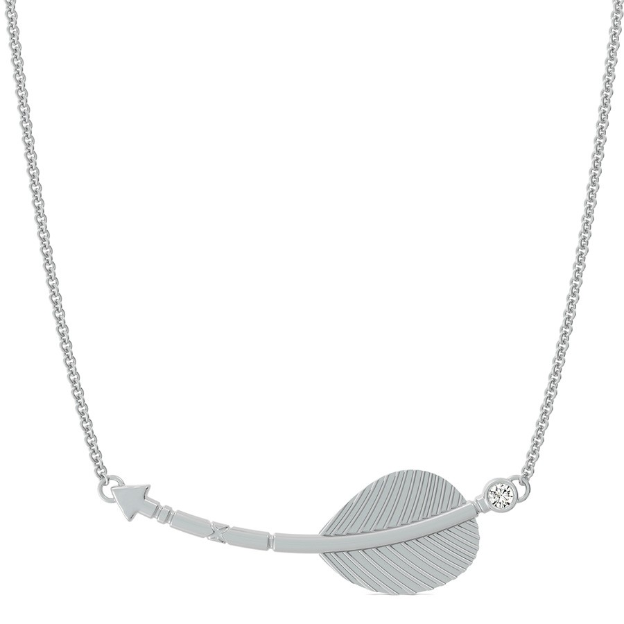 Sideways Arrow Pendant