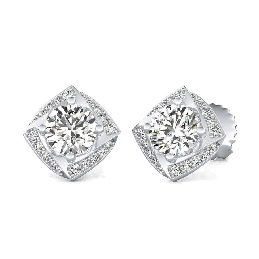 Halo Stud Earrings