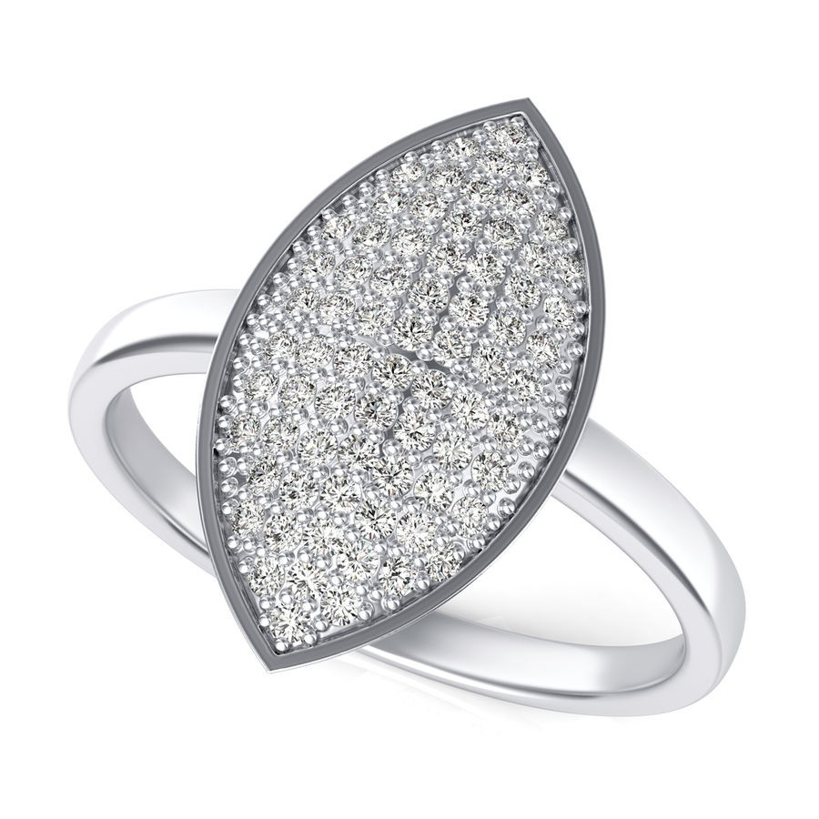 Marquise Shape Cocktail Ring