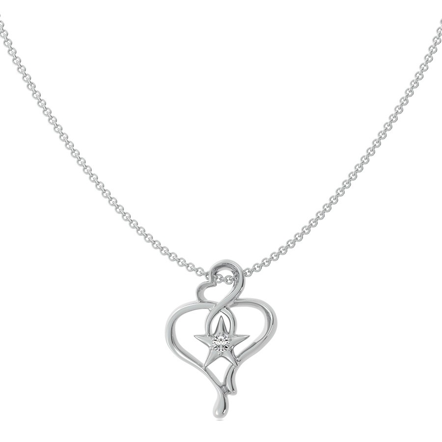 Heart And Star Pendant
