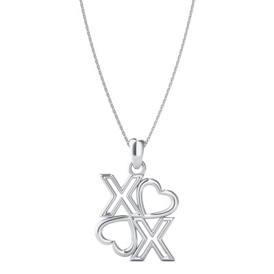 "Xoxo" Heart Pendant