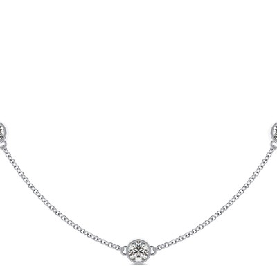 Diamond By The Yard Necklace