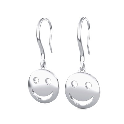 Emoji Smiley Earrings