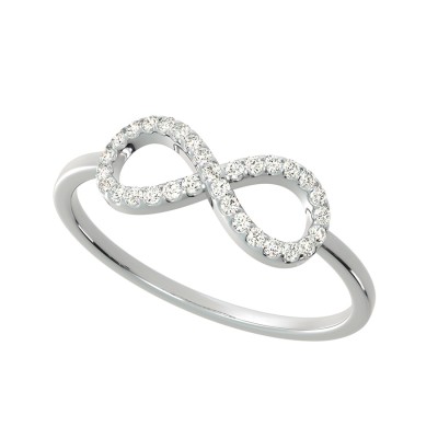 Infinity Twist Forever Fashion Ring