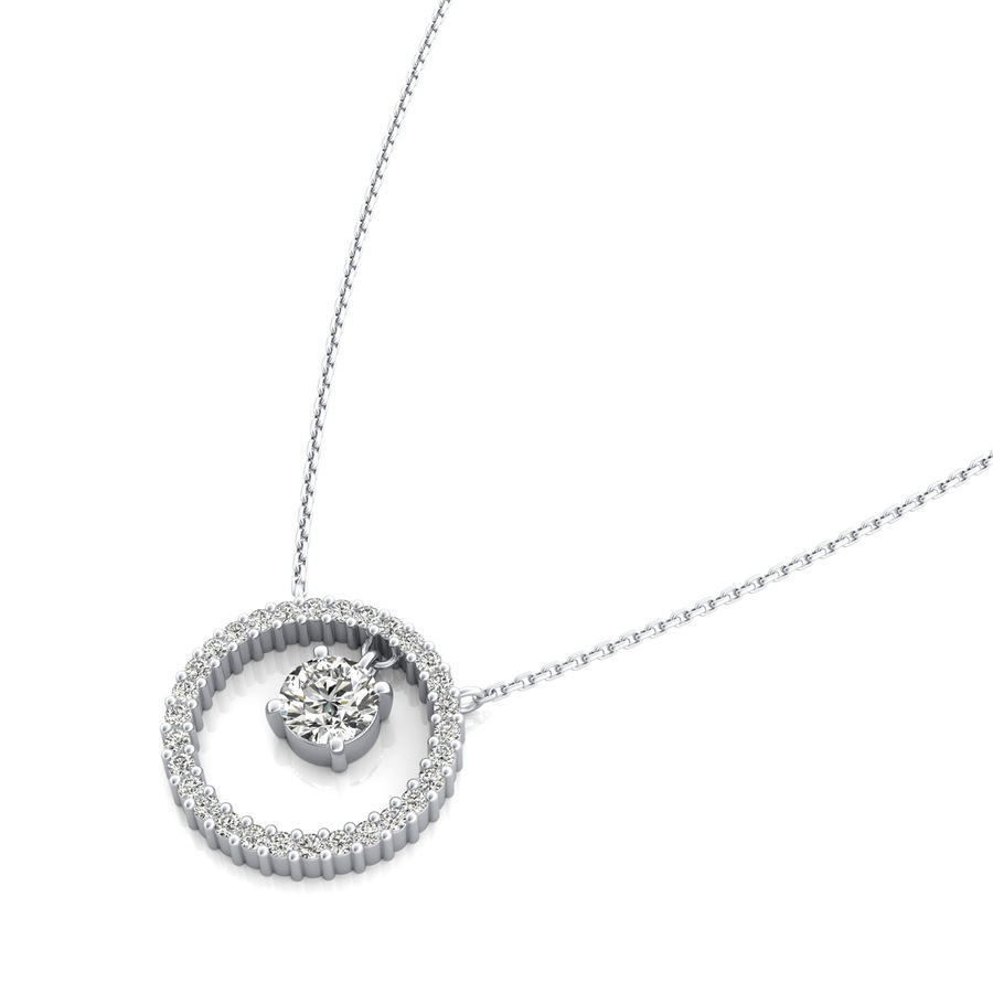 Halo Pendant Edwin Novel Jewelry Design