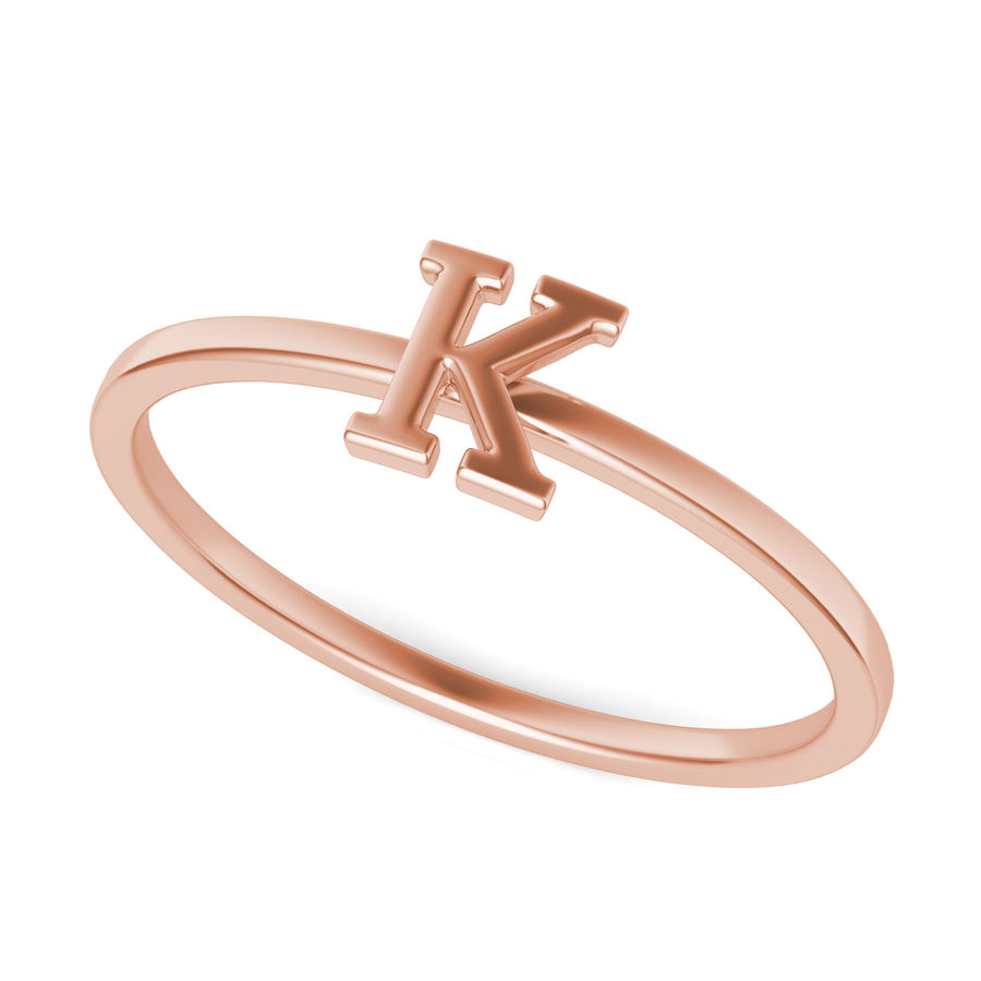 Get the Perfect Diamond Initial & Name Rings | GLAMIRA.in