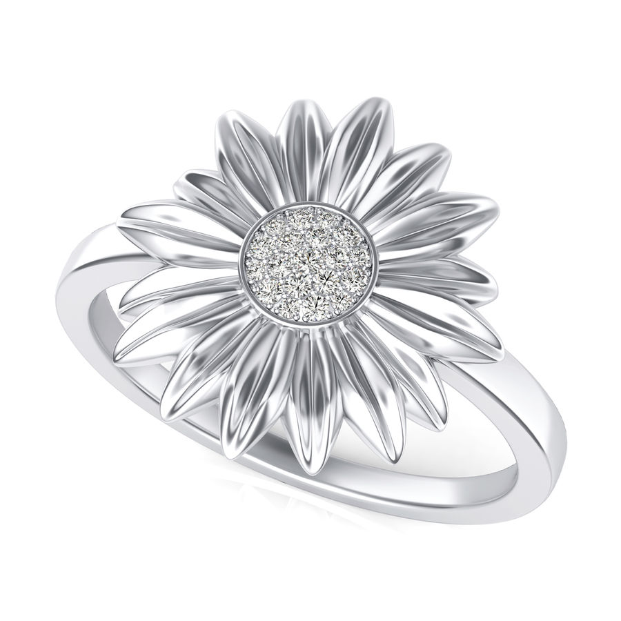 Flower Ring Edwin Novel Jewelry Design
