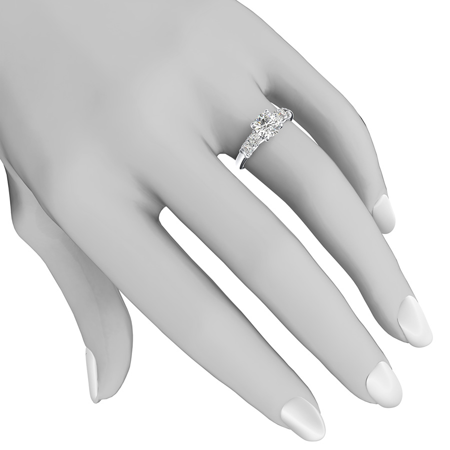 Glitz Design Wedding Band Diamond rings 5 stone India | Ubuy