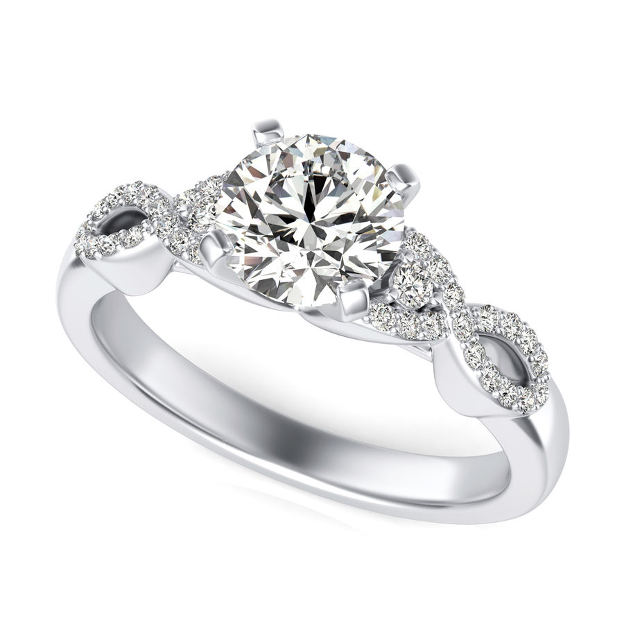 Twist Engagement Rings - Edwin Novel Jewelry Design