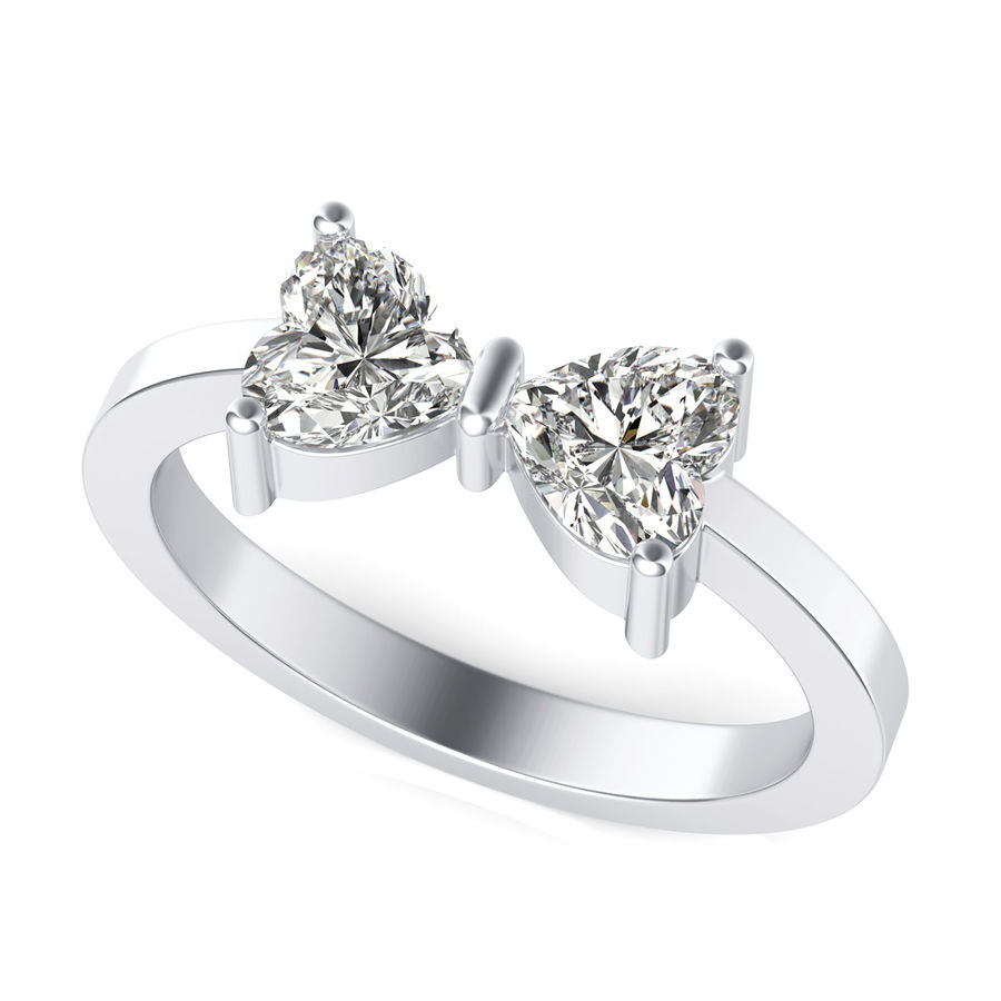 Butterfly shaped diamond best sale ring