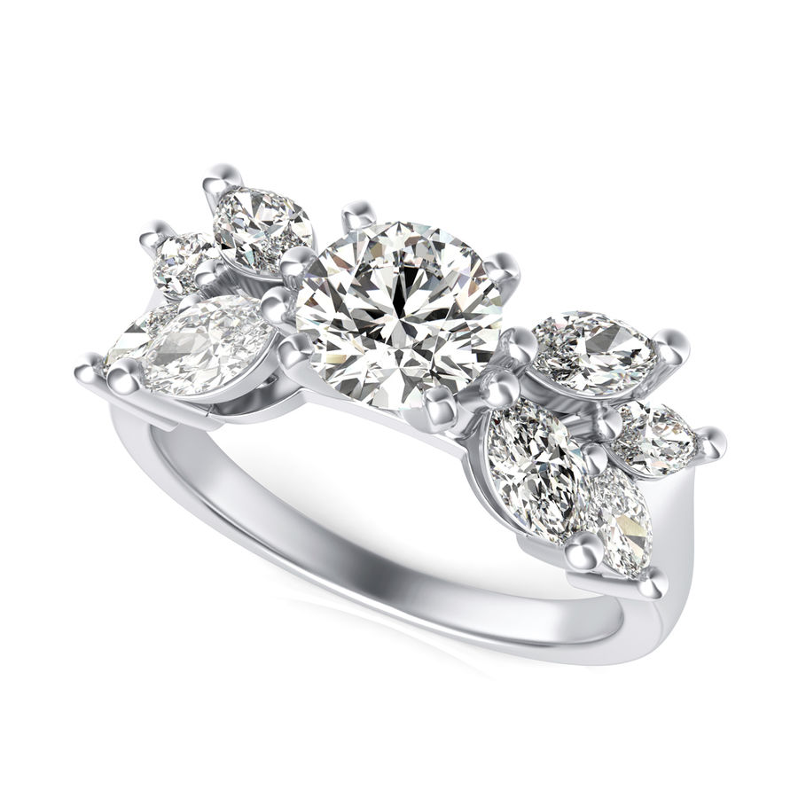 Engagement Ring Edwin Novel Jewelry Design