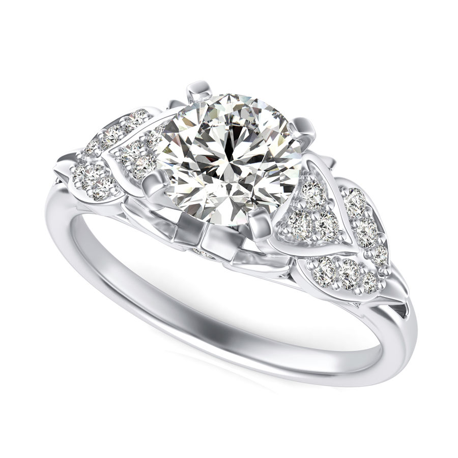 Engagement Ring Edwin Novel Jewelry Design